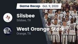 Recap: Silsbee  vs. West Orange Stark  2020
