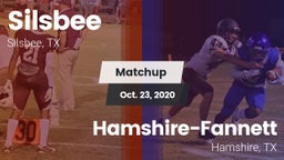 Matchup: Silsbee  vs. Hamshire-Fannett  2020