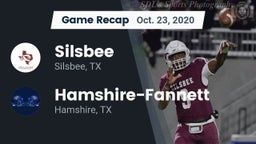 Recap: Silsbee  vs. Hamshire-Fannett  2020