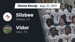 Recap: Silsbee  vs. Vidor  2021