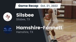 Recap: Silsbee  vs. Hamshire-Fannett  2022