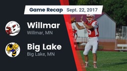 Recap: Willmar  vs. Big Lake  2017