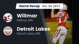 Recap: Willmar  vs. Detroit Lakes  2017