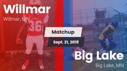 Matchup: Willmar  vs. Big Lake  2018