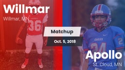 Matchup: Willmar  vs. Apollo  2018