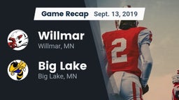 Recap: Willmar  vs. Big Lake  2019