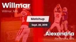 Matchup: Willmar  vs. Alexandria  2019