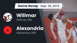 Recap: Willmar  vs. Alexandria  2019