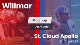 Matchup: Willmar  vs. St. Cloud Apollo  2019