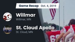 Recap: Willmar  vs. St. Cloud Apollo  2019