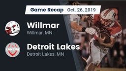 Recap: Willmar  vs. Detroit Lakes  2019