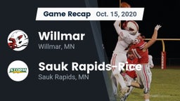 Recap: Willmar  vs. Sauk Rapids-Rice  2020