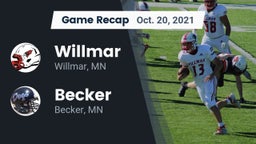 Recap: Willmar  vs. Becker  2021