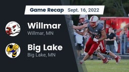Recap: Willmar  vs. Big Lake  2022