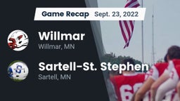 Recap: Willmar  vs. Sartell-St. Stephen  2022