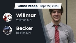 Recap: Willmar  vs. Becker  2023