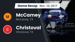 Recap: McCamey  vs. Christoval  2017