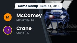 Recap: McCamey  vs. Crane  2018