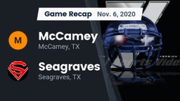 Recap: McCamey  vs. Seagraves  2020