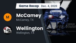 Recap: McCamey  vs. Wellington  2020