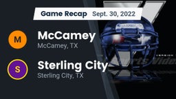 Recap: McCamey  vs. Sterling City  2022