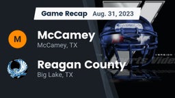 Recap: McCamey  vs. Reagan County  2023