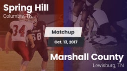 Matchup: Spring Hill High vs. Marshall County  2017