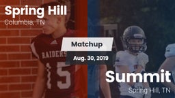 Matchup: Spring Hill High vs. Summit  2019