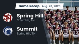 Recap: Spring Hill  vs. Summit  2020
