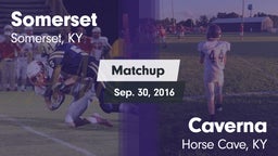 Matchup: Somerset  vs. Caverna  2016