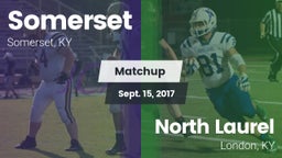 Matchup: Somerset  vs. North Laurel  2017