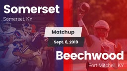 Matchup: Somerset  vs. Beechwood  2019