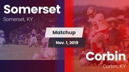 Matchup: Somerset  vs. Corbin  2019