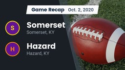 Recap: Somerset  vs. Hazard  2020