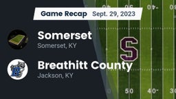 Recap: Somerset  vs. Breathitt County  2023