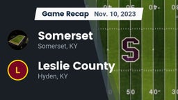 Recap: Somerset  vs. Leslie County  2023