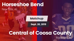 Matchup: Horseshoe Bend High vs. Central of Coosa County  2019