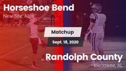 Matchup: Horseshoe Bend High vs. Randolph County  2020