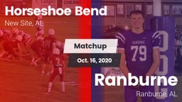 Matchup: Horseshoe Bend High vs. Ranburne  2020