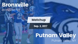 Matchup: Bronxville vs. Putnam Valley  2017
