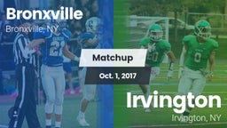 Matchup: Bronxville vs. Irvington  2017