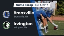 Recap: Bronxville  vs. Irvington  2017