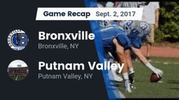 Recap: Bronxville  vs. Putnam Valley  2017