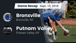Recap: Bronxville  vs. Putnam Valley  2018