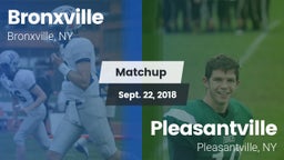 Matchup: Bronxville vs. Pleasantville  2018