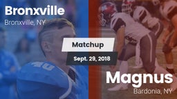 Matchup: Bronxville vs. Magnus  2018