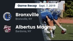 Recap: Bronxville  vs. Albertus Magnus  2019