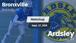 Matchup: Bronxville vs. Ardsley  2019
