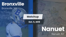 Matchup: Bronxville vs. Nanuet  2019