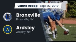 Recap: Bronxville  vs. Ardsley  2019